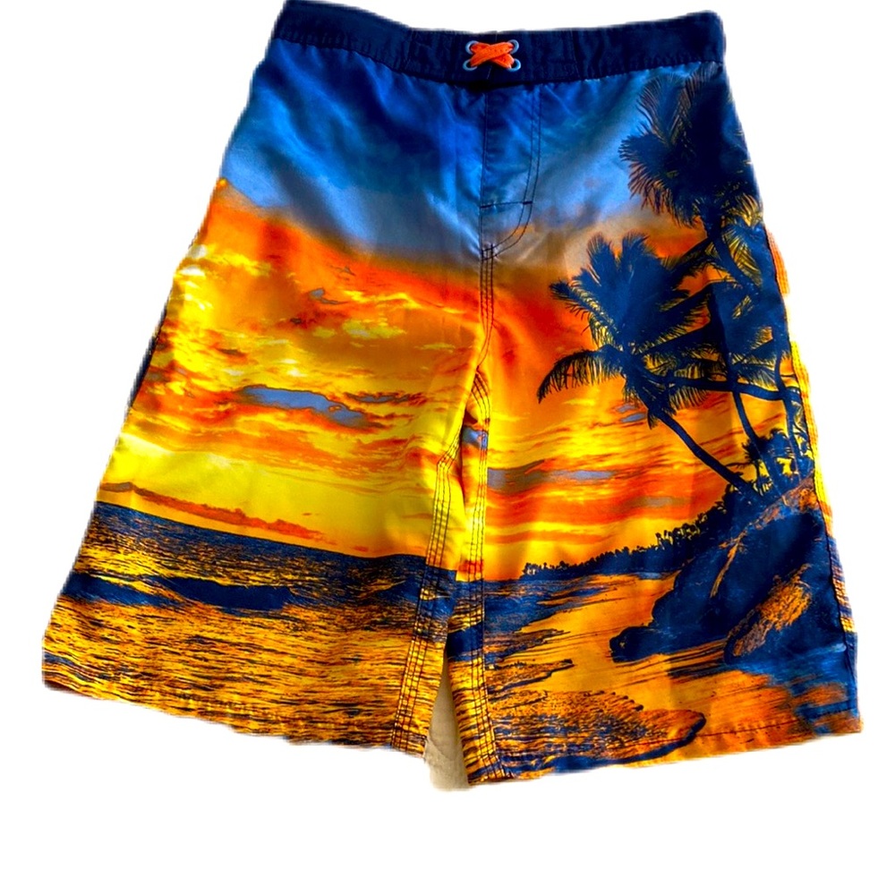 Arizona jean Co. Big Boys Board Shorts. Size L 14/16. 100% Polyester. Like New.